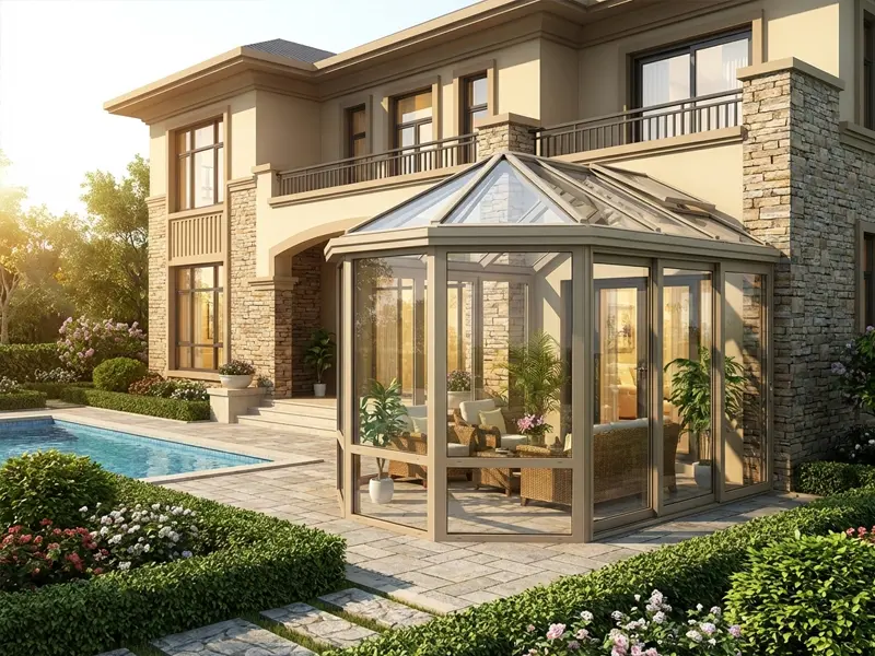 Veranda in lega